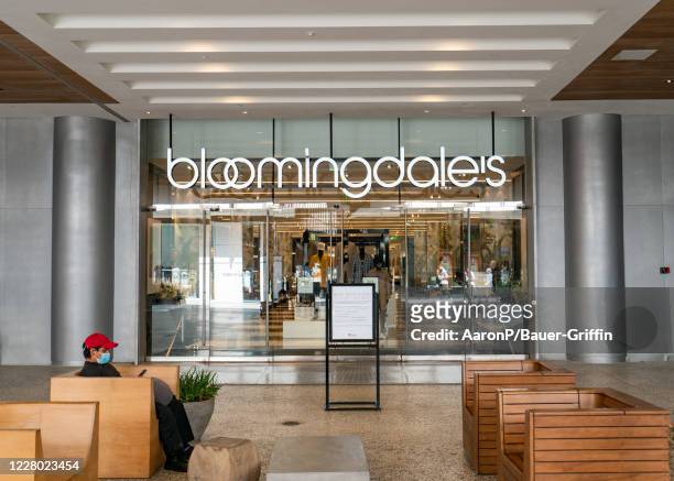 General view of Bloomingdale's at the Westfield Century City shopping mall on August 12, 2020 in Century City, California.