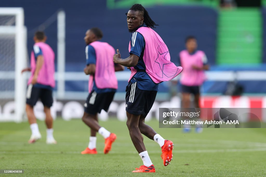 Olympique Lyonnais Training Session - UEFA Champions League