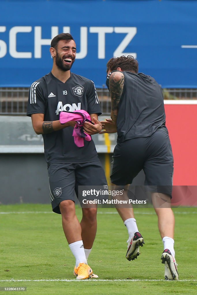 Manchester United Training Session - UEFA Europa League