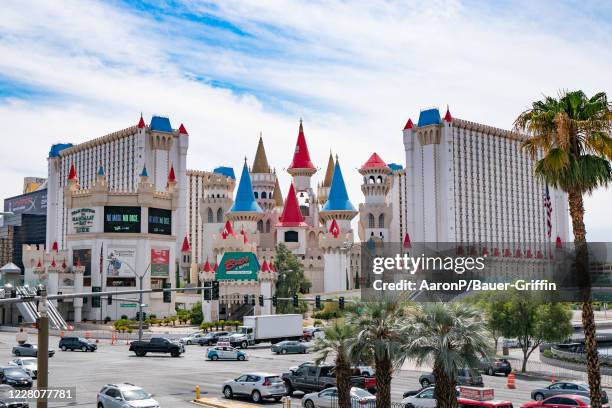 General views of the Excalibur Hotel & Casino on August 16, 2020 in Las Vegas, Nevada.