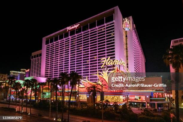 General views of the Flamingo Las Vegas Hotel & Casino on August 17, 2020 in Las Vegas, Nevada.