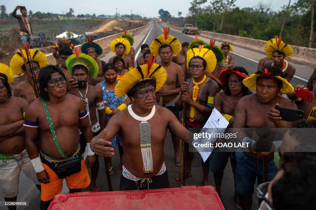 BRAZIL-ENVIRONMENT-INDIGENOUS-HEALTH-VIRUS-PROTEST