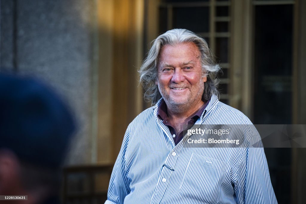 Stephen Bannon Charged With Fraud Over Border Wall Group