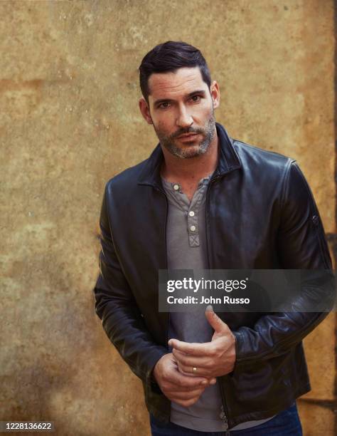 Actor Tom Ellis is photographed for Gio Journal on July 2, 2020 in Los Angeles, California.