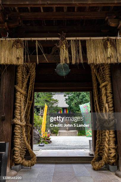 Warabji Sandals at Ishite-ji - Temple 51 on the Shikoku Pilgrimage is one of the oldest and most beloved of all the 88 temples and considered to be...