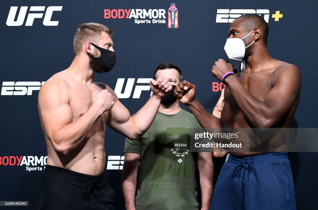 UFC Fight Night Munhoz v Edgar:  Weigh-Ins