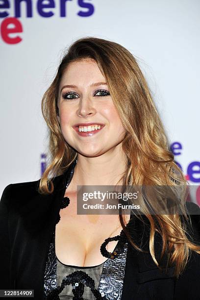 Singer Hayley Westenra attends the Inbetweeners Movie world premiere at Vue Leicester Square on August 16, 2011 in London, England.