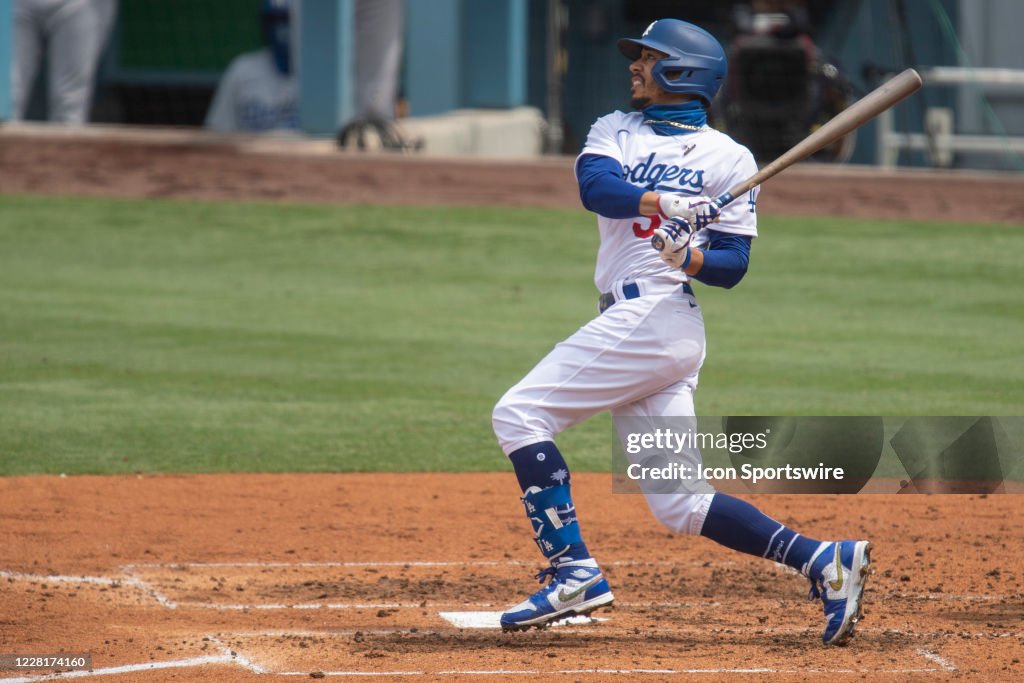 MLB: AUG 23 Rockies at Dodgers