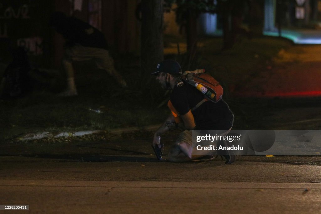 Protests in Wisconsin aftermath of Kenosha shooting
