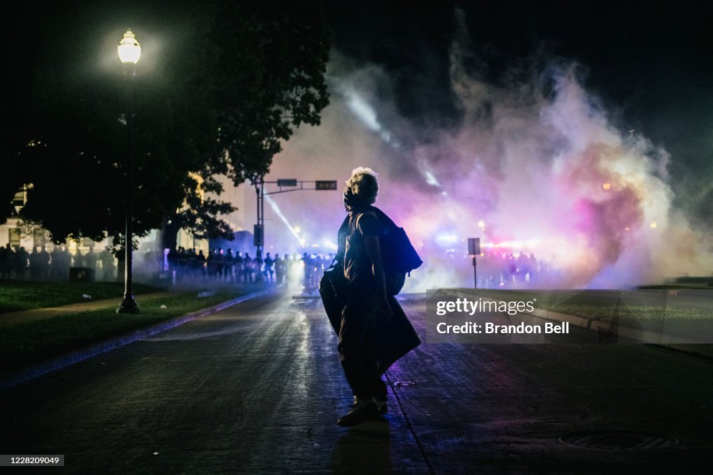 Protests Erupt After Kenosha, WI Police Shoot Black Man 7 Times In The Back