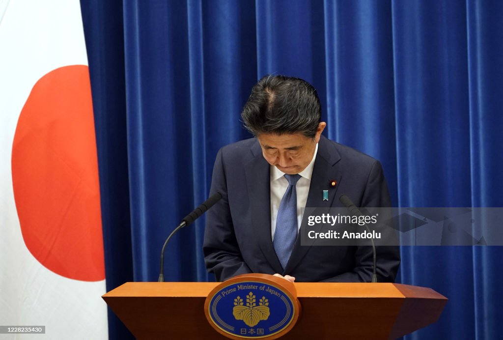 Japan's Prime Minister Abe Announces Resignation