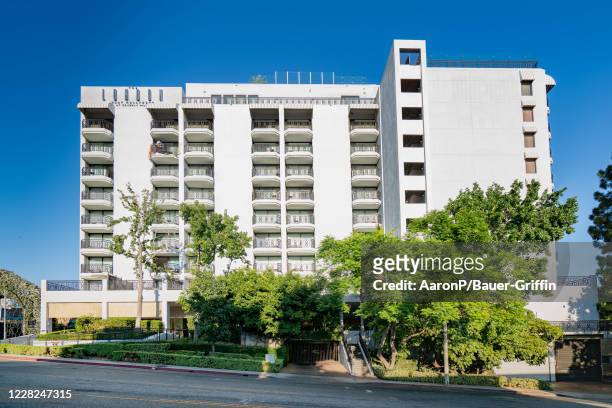 General views of The London West Hollywood at Beverly Hills hotel on August 28, 2020 in West Hollywood, California.