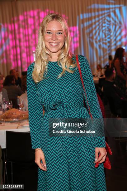 Janina Vilsmaier during the festival night and award ceremony of the 8th Kitzbuehel Film Festival at K3 Congress Center on August 29, 2020 in...