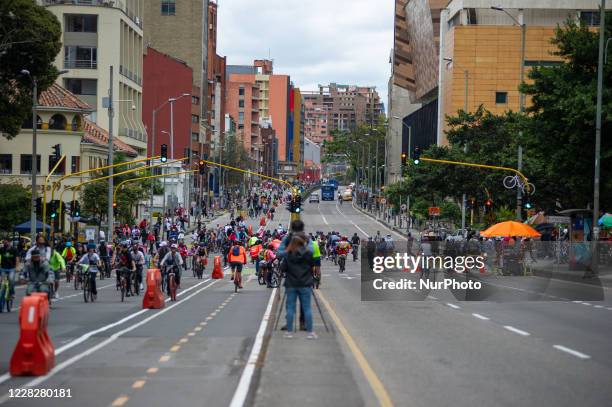 On August 30, 2020 in Bogota, Colombia after sectorized lockdowns caused by Novel Coronavirus in Bogota and restrictions where eased.