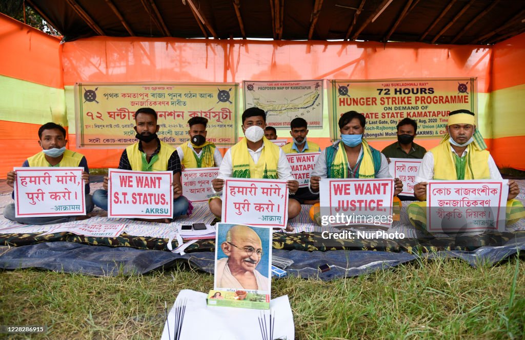 Protest During Assam Legislative Assembly