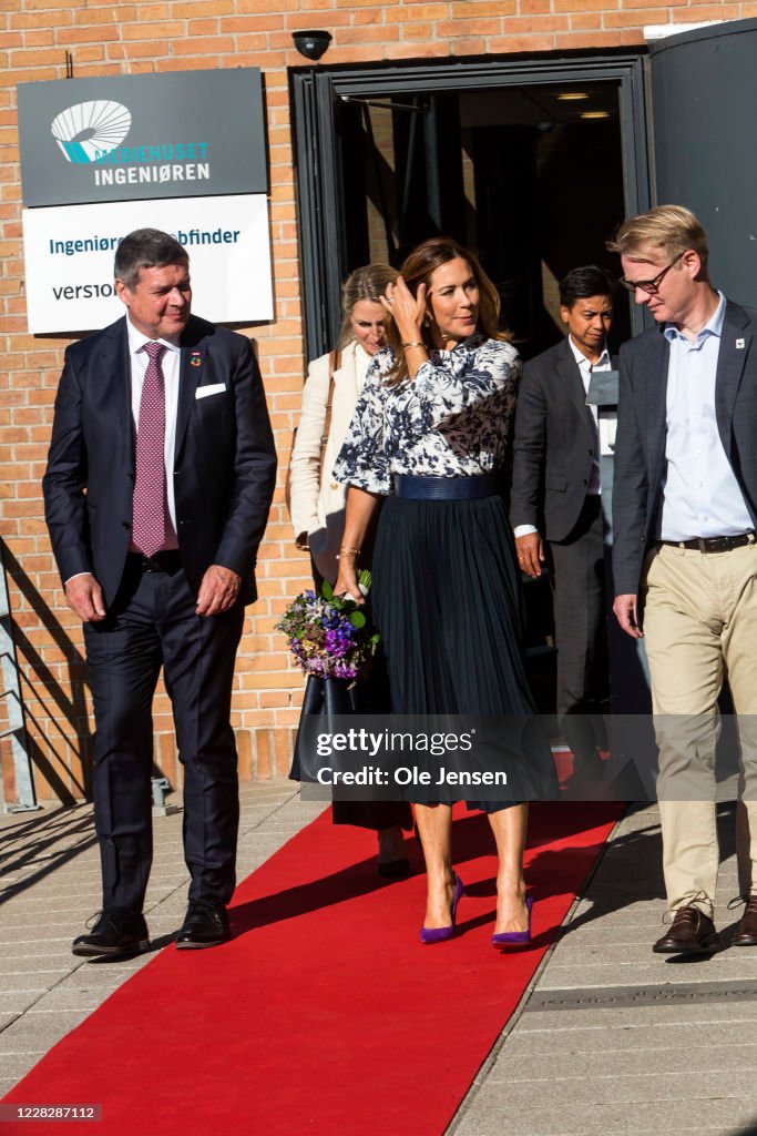 Crown Princess Mary Of Denmark Participates In WWF Event