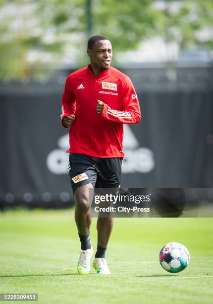 Anthony Ujah of 1 FC Union Berlin during the training session on September 2, 2020 in Berlin, Germany.