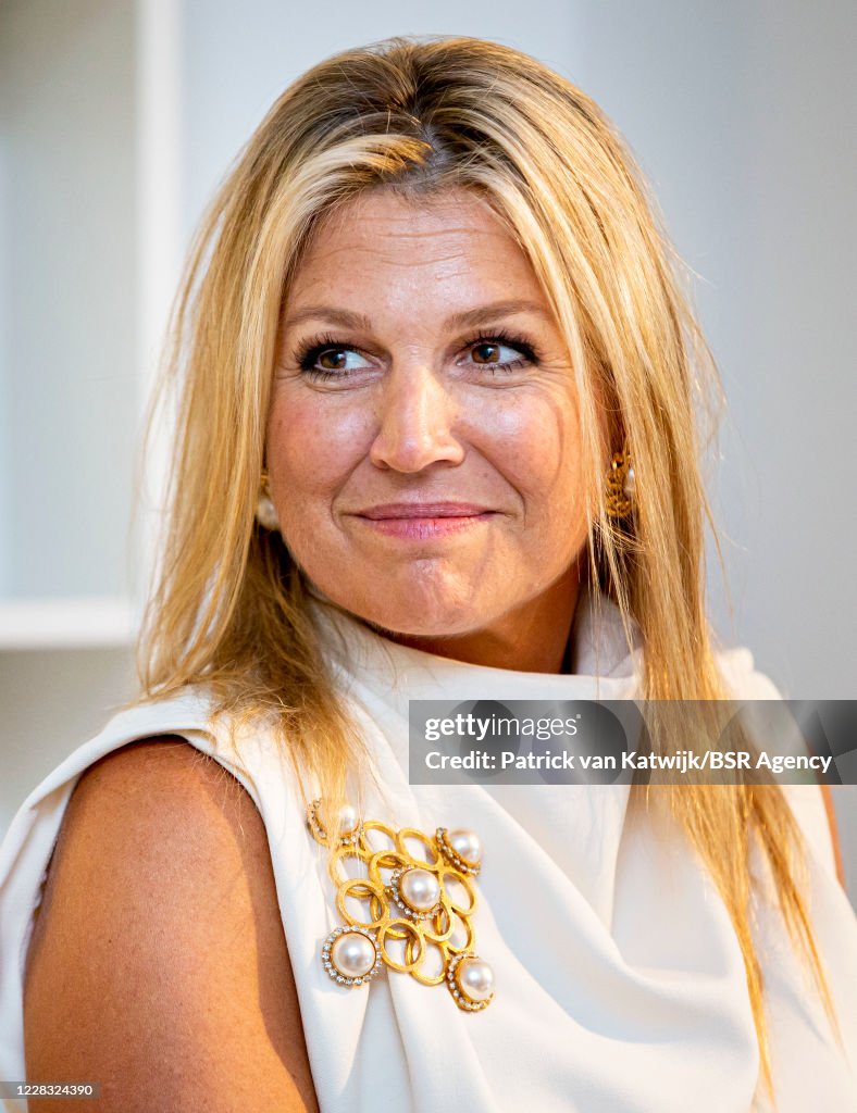 Queen Maxima Of The Netherlands Visits Thuis West Rotterdam