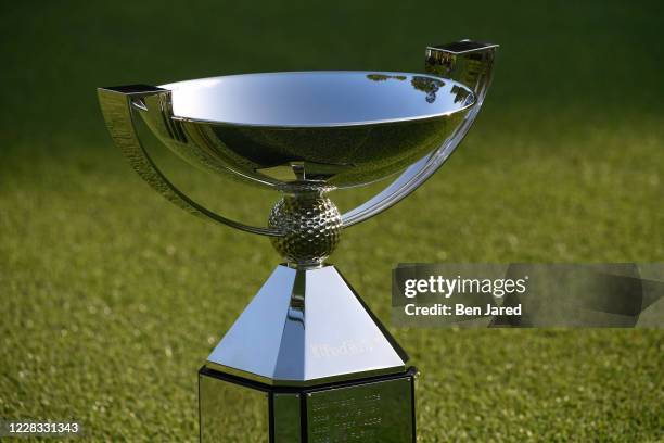 The FedEx Cup is seen prior to the TOUR Championship at East Lake Golf Club on September 3, 2020 in Atlanta, Georgia.