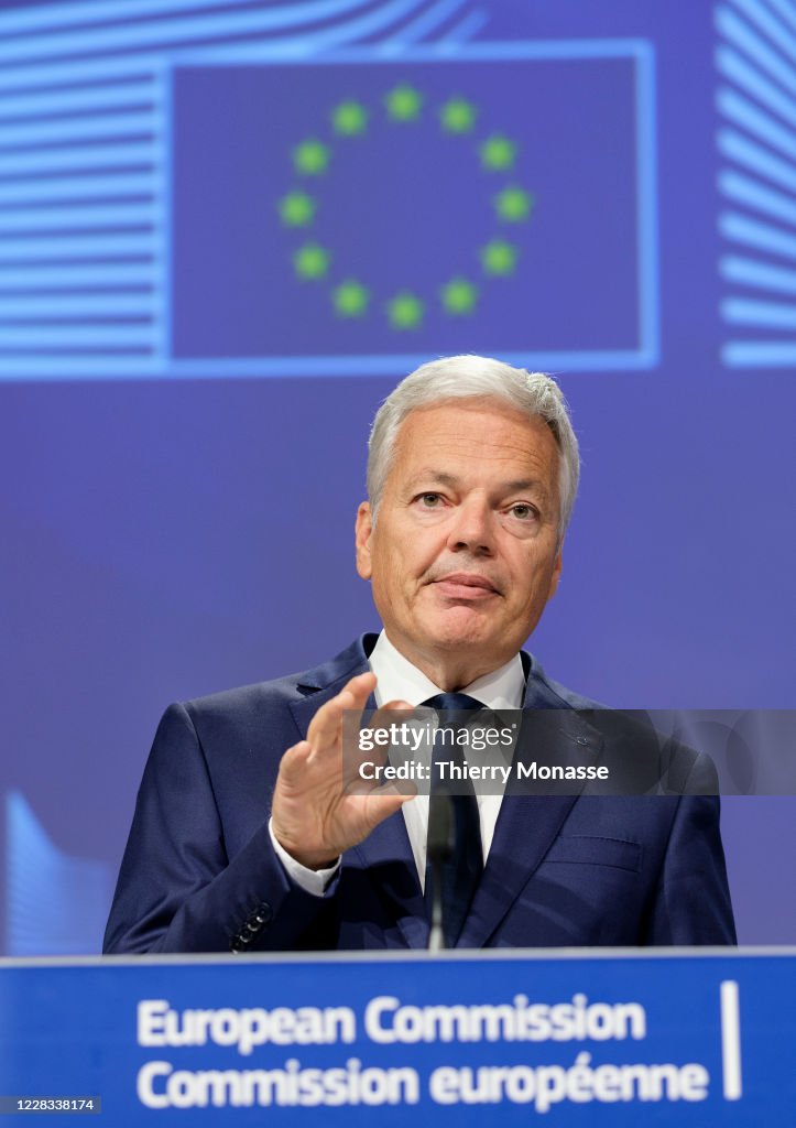 EU Commission Press conference by Didier Reynders and Ylva Johansson