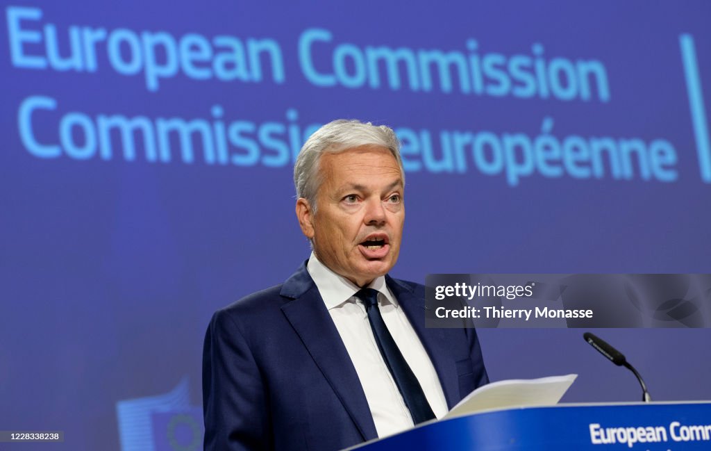 EU Commission Press conference by Didier Reynders and Ylva Johansson