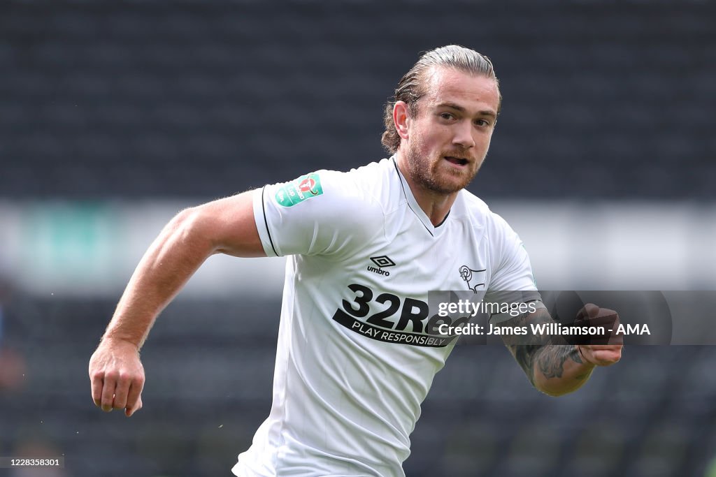 Derby County v Barrow - Carabao Cup First Round