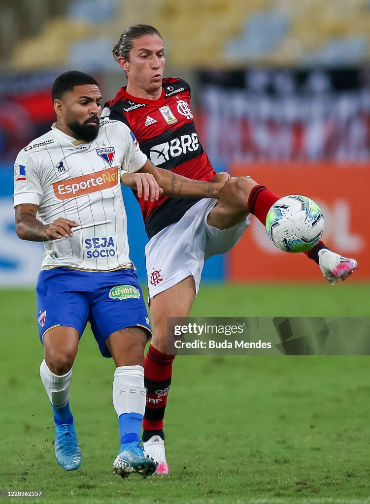 2020 Brasileirao Series A: Flamengo v Fortaleza Play Behind Closed Doors Amidst the Coronavirus (COVID - 19) Pandemic