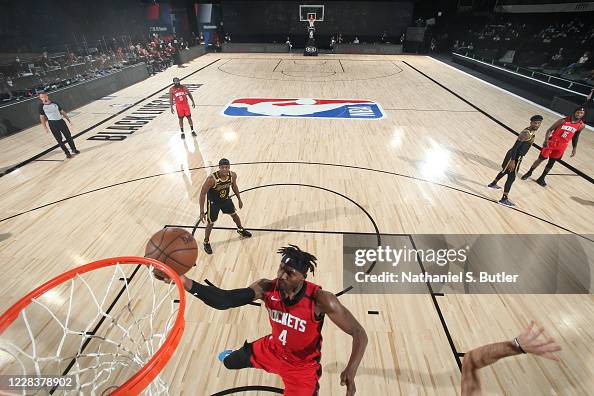 Daniel House Rockets Danuel House Jr. #4 of the Houston Rockets drives to the basket... News ...