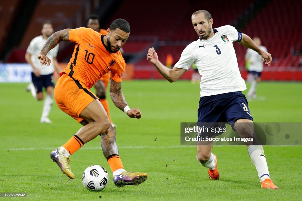 Holland v Italy -UEFA Nations league