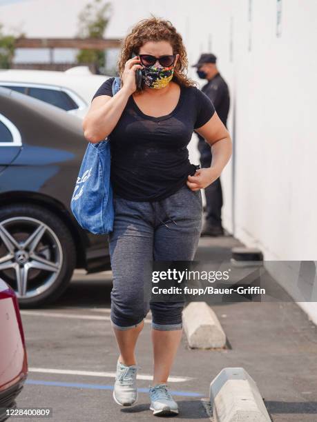 Justina Machado is seen on September 07, 2020 in Los Angeles, California.
