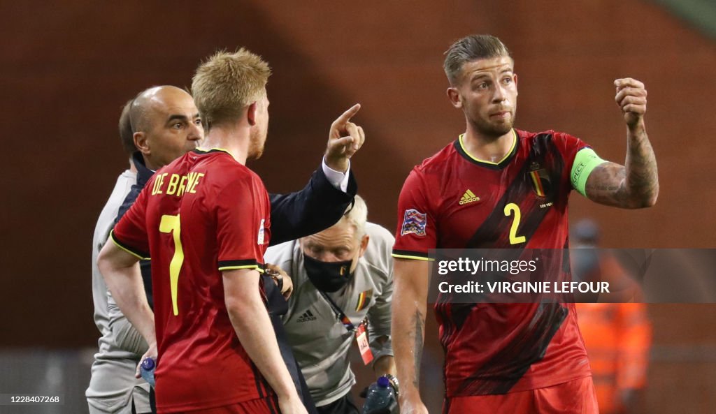 SOCCER NATIONS LEAGUE BELGIUM VS ICELAND