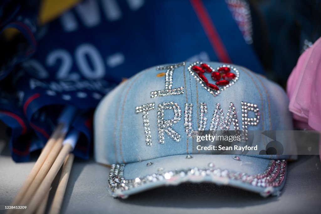 Donald Trump Campaigns In Winston Salem, North Carolina