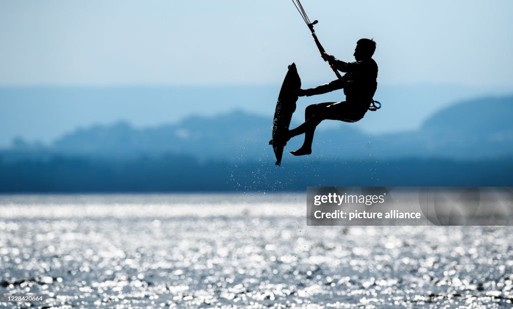 Surfers on the Steinhuder Meer