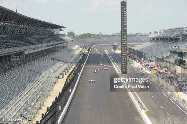 Indy Racetrack Indianapolis Aerial View Photos and Premium High Res Pictures - Getty ...