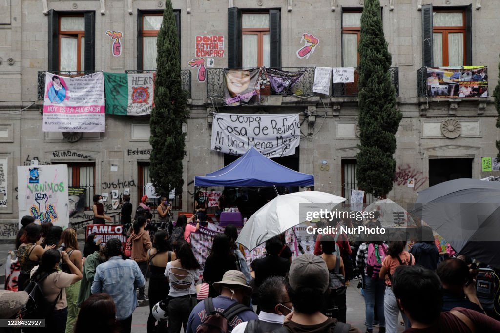 Protest Against Gender Violence In Mexico