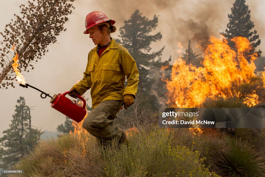 Bobcat Fire Burns East Of Los Angeles