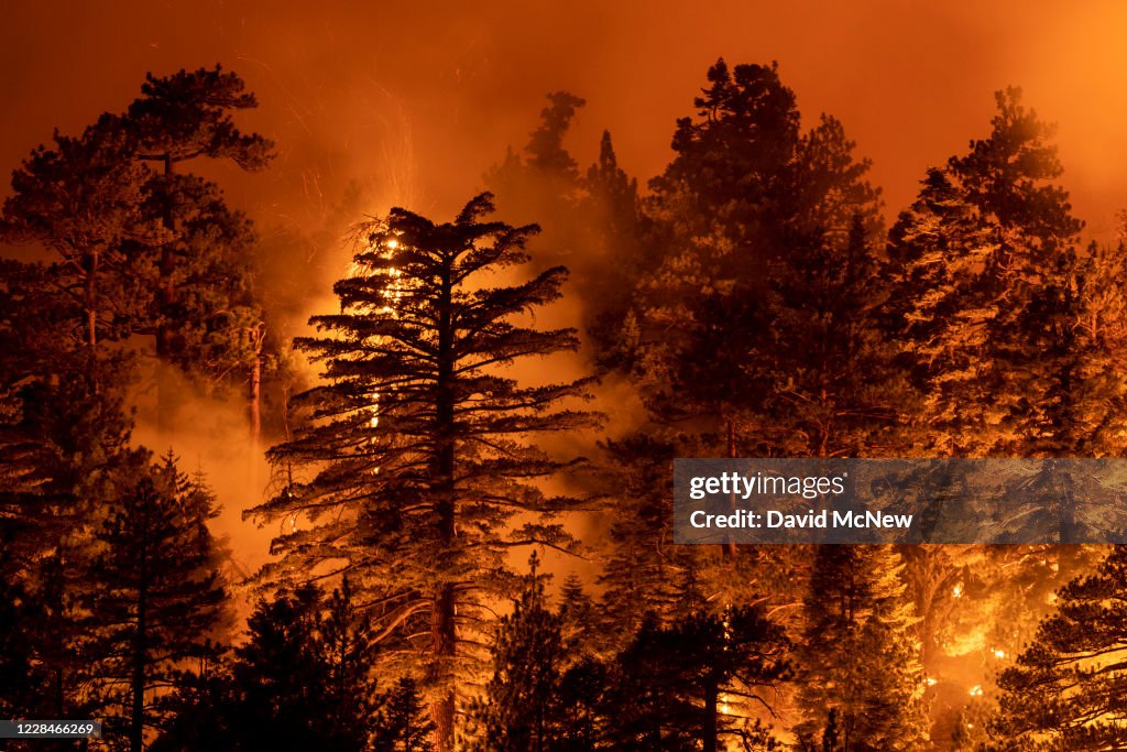 Bobcat Fire Burns East Of Los Angeles