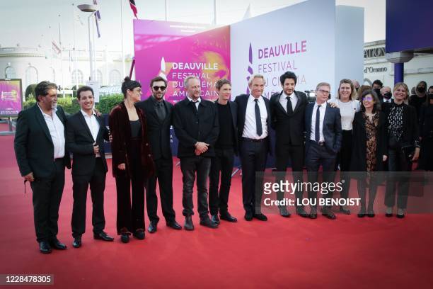 French actors Vimala Pons, Pio Marmai, Belgian actor Benoit Poelvoorde, French actors Swann Arlaud and Gilles Cohen and film director Douglas Attal...