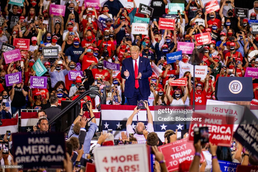 President Trump Hosts 'Great American Comeback' Rally