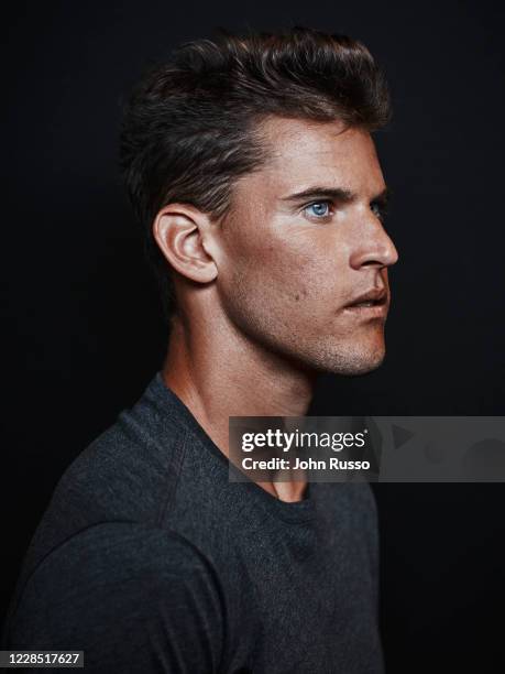 Tennis player Dominic Thiem is photographed for Gio Journal on March 5, 2019 in Indian Wells, California.