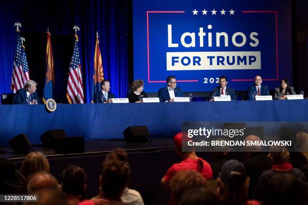 Trump Round Table 3,472 Trump Latino Stock Photos, High-Res Pictures, and Images - Getty ...