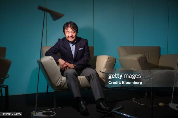 Heizo Takenaka, professor at Toyo University and Japan's former economy minister, poses for a photograph in Tokyo, Japan, on Tuesday, Sept. 15, 2020....