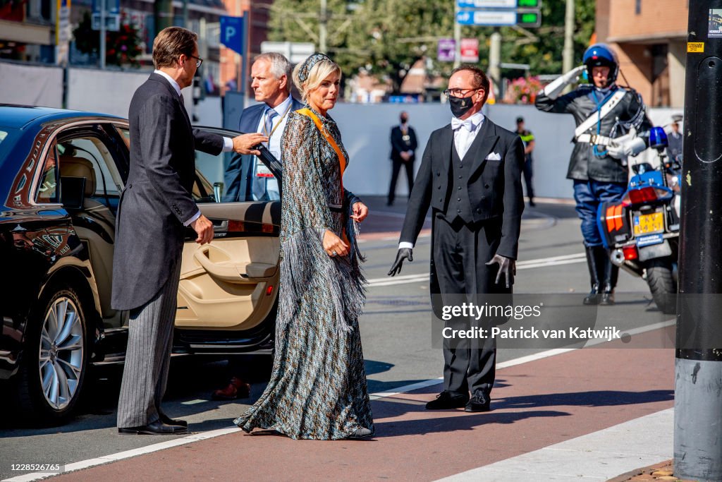 Dutch Royal Family Attends Prinsjesdag 2020 in The Hague