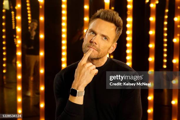 Actor, comedian and host of ABC's "Card Sharks," Joel McHale, actor Oliver Hudson, comedian Nikki Glaser and actress Vivica A. Fox make up the...