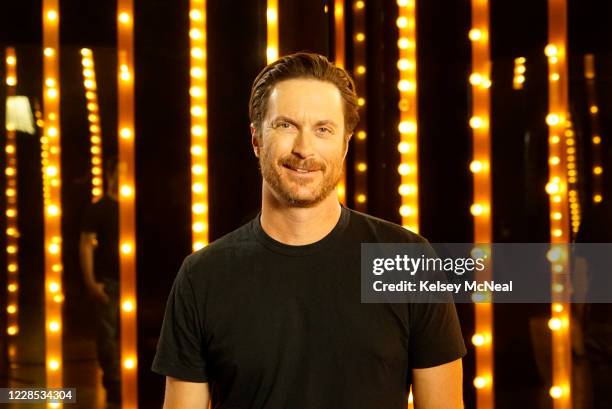 Actor, comedian and host of ABC's "Card Sharks," Joel McHale, actor Oliver Hudson, comedian Nikki Glaser and actress Vivica A. Fox make up the...