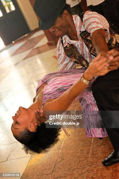 cuban dancers - salsa dancer stock pictures, royalty-free photos & images