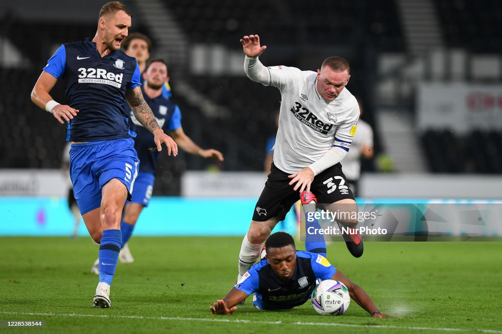 Derby v Preston North End - Carabao Cup