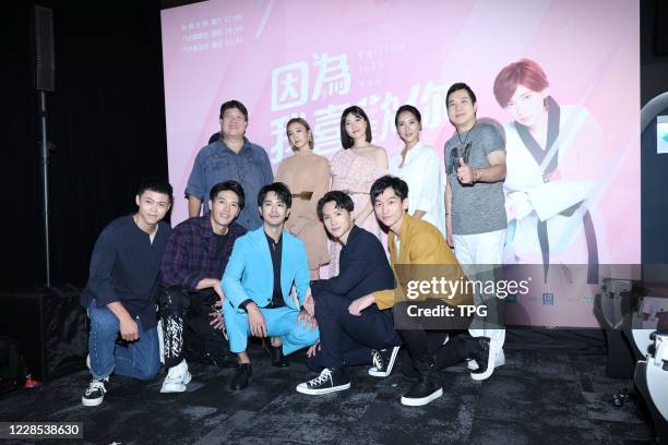 Puff Kuo attends the premiere of ¡°Falling into You¡± on 15 September 2020 in Taipei,Taiwan,China