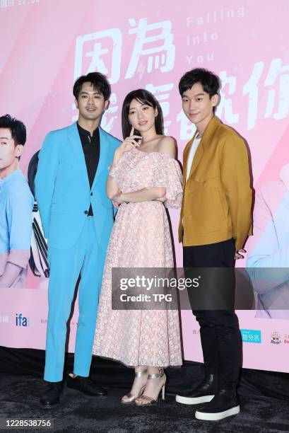 Puff Kuo attends the premiere of ¡°Falling into You¡± on 15 September 2020 in Taipei,Taiwan,China