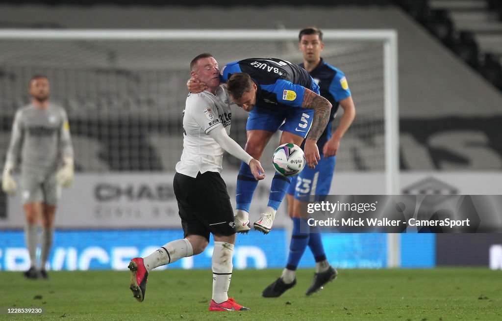 Derby County v Preston North End - EFL Trophy